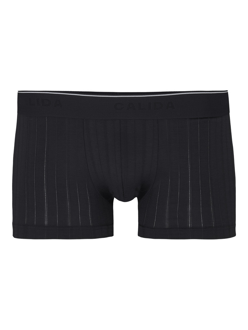 Calida Pure & Style Boxer Brief, Elastic Waistband Unterwäsche Herren Schwarz | 36078-MZEO