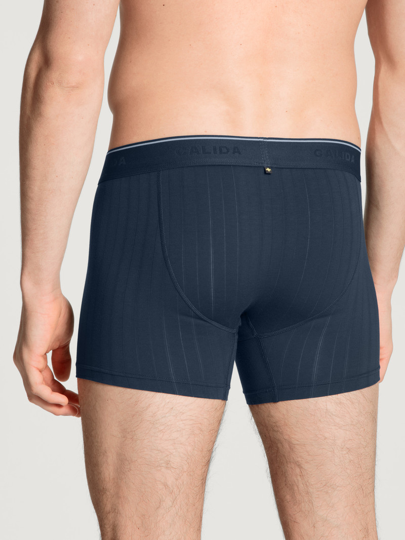 Calida Pure & Style Boxer Brief Unterwäsche Herren Indigo | 24196-SCRV