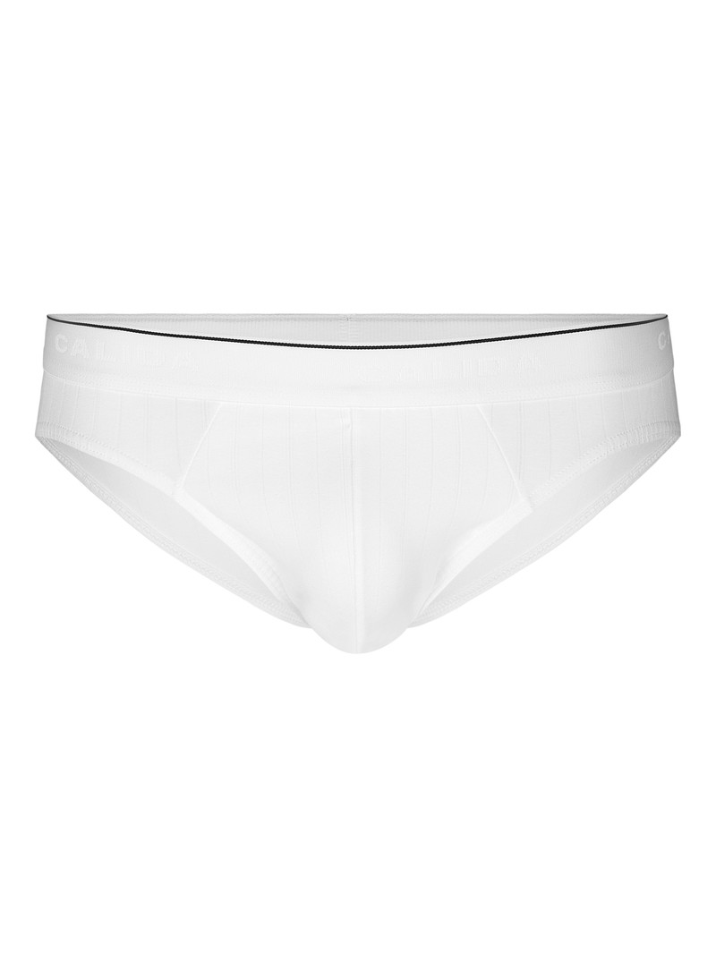 Calida Pure & Style Mini Brief Unterwäsche Herren Weiss | 67094-SXLF