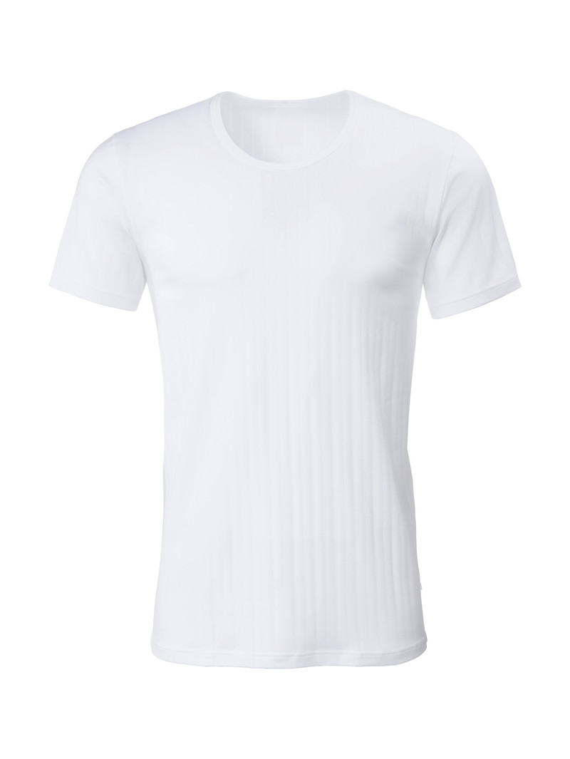 Calida Pure & Style T-shirt Unterwäsche Herren Weiss | 21765-LRFM