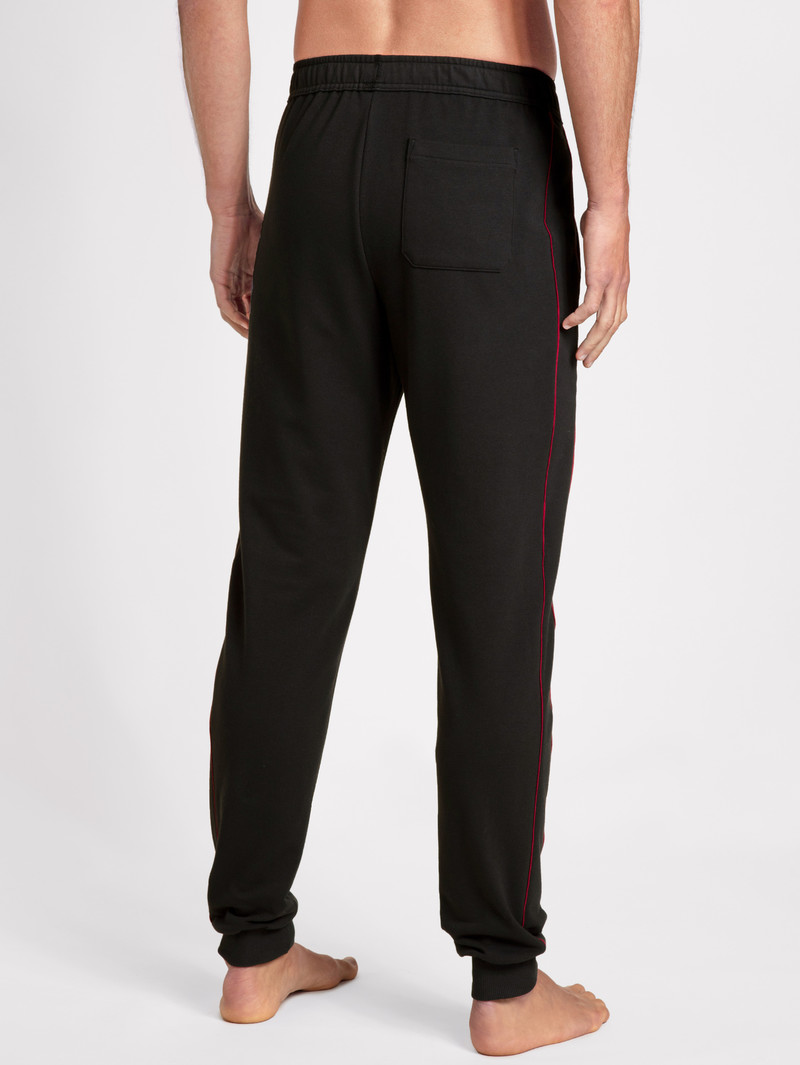 Calida Remix Basic Lounge Sweatpants Loungewear Herren Schwarz | 01872-SHXU