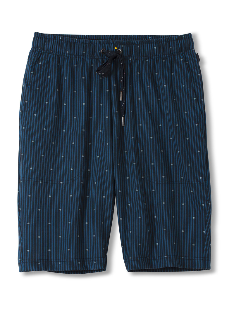 Calida Remix Basic Sleep Bermudas Nachtwäsche Herren Blau | 56910-PNZX