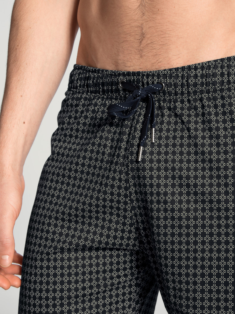 Calida Remix Basic Sleep Bermudas Nachtwäsche Herren Fog | 47691-CKGE