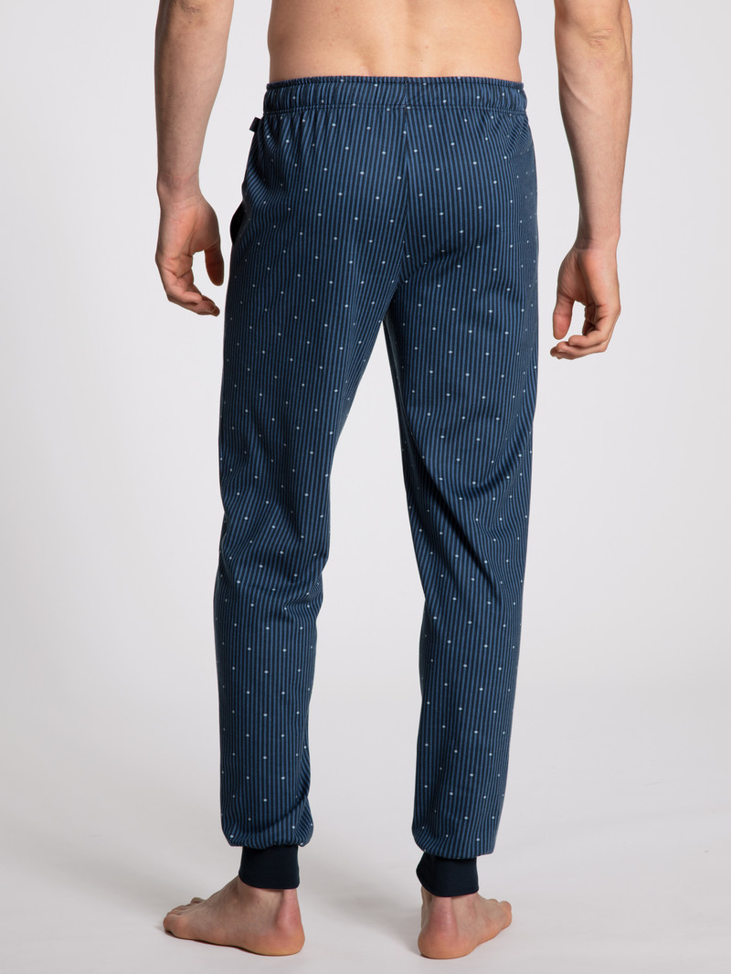 Calida Remix Basic Sleep Pants Nachtwäsche Herren Blau | 71956-DRSU