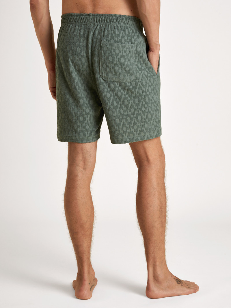 Calida Rmx Lounge Holiday Bermudas Loungewear Herren Grün | 74263-AWQR