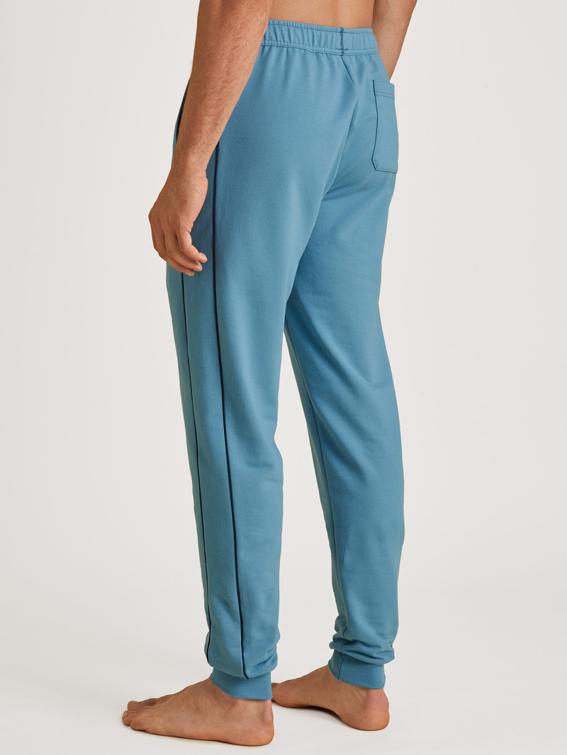 Calida Rmx Lounge Leisure Sweatpants Loungewear Herren Blau | 74382-TDJV