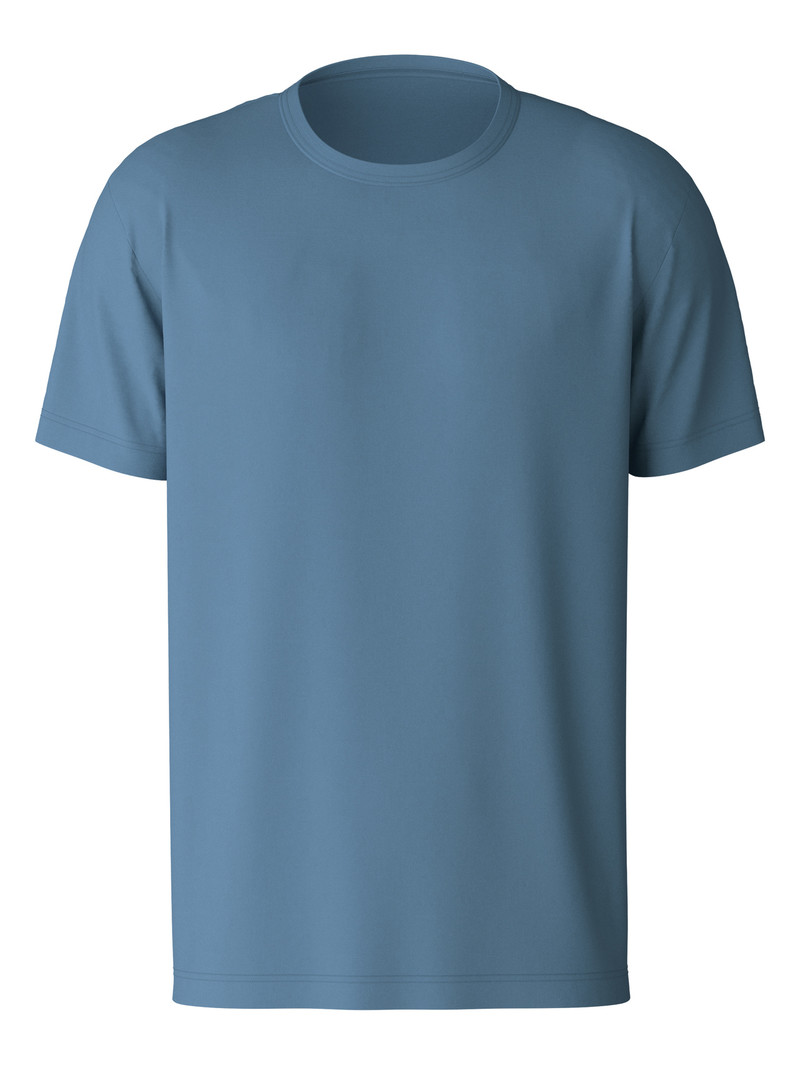 Calida Rmx Sleep Free T-shirt Nachtwäsche Herren Blau | 86715-CLJZ