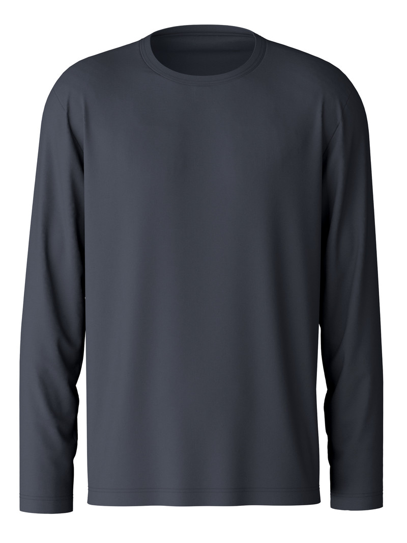 Calida Rmx Sleep Leisure Shirt Long Sleeve Nachtwäsche Herren Anthrazit | 17259-RNXI