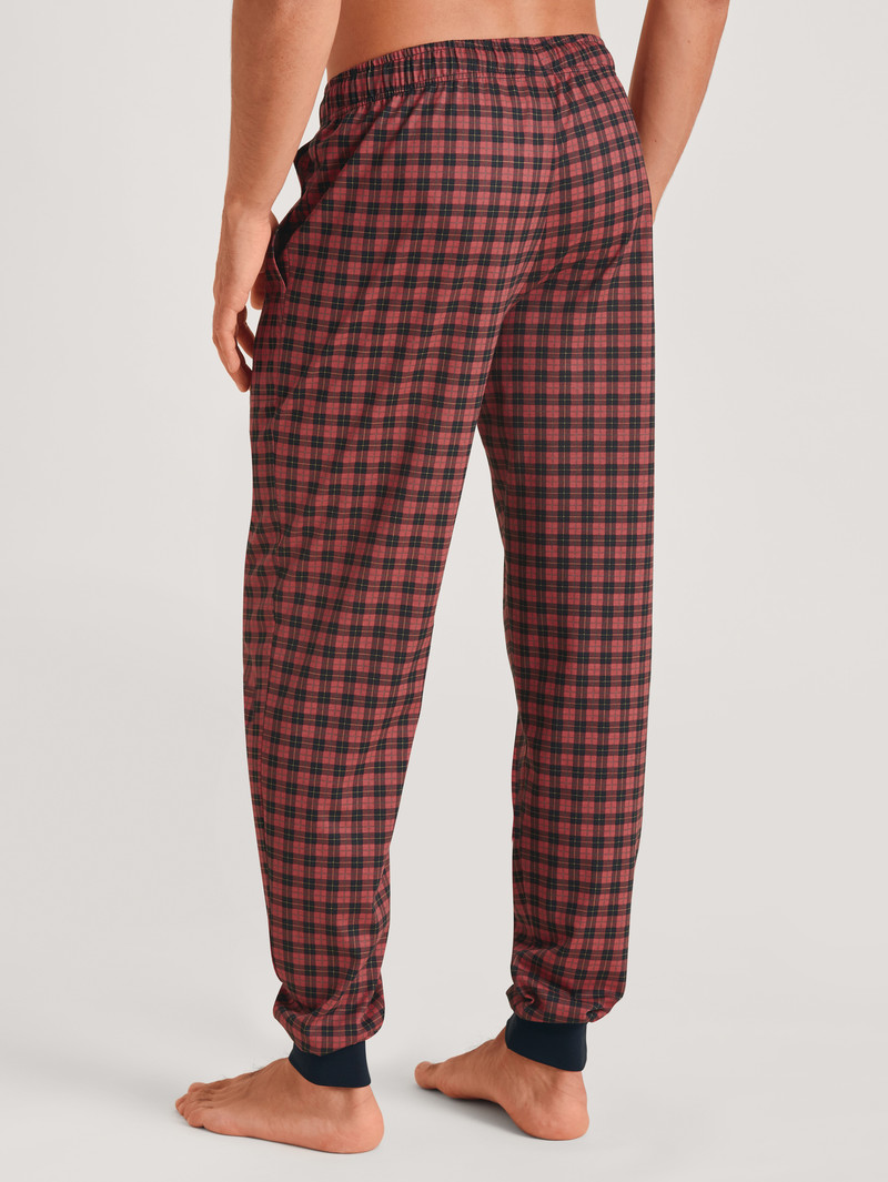 Calida Rmx Sleep Time Off Pants Nachtwäsche Herren Rot | 50498-PKCI