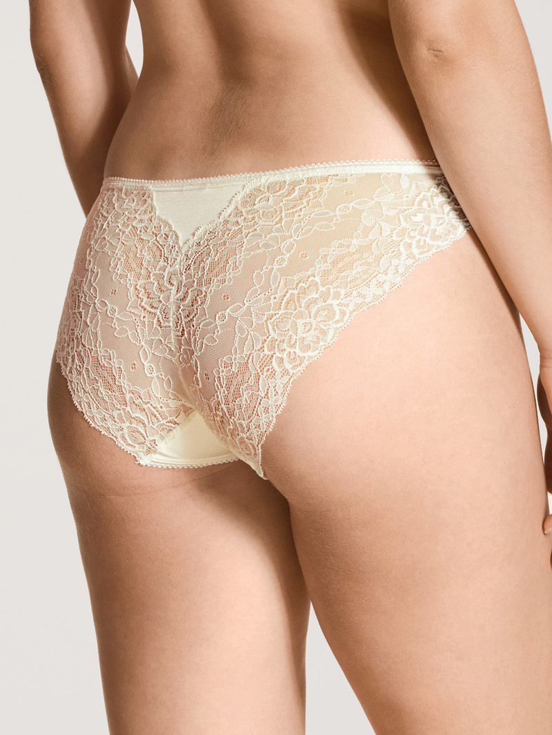 Calida Sensual Secrets Brief Unterwäsche Damen Alabaster Crème | 04879-ZGFX