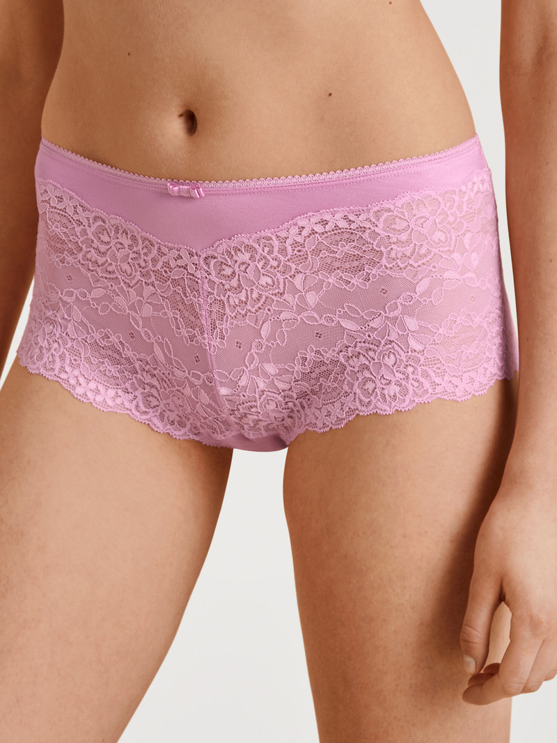 Calida Sensual Secrets Shorty Regular Cut Unterwäsche Damen Rosa | 61354-FXDL