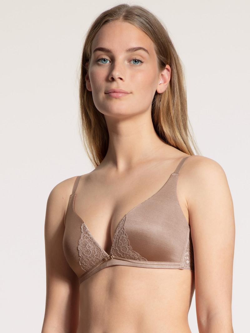 Calida Sensual Secrets Soft Bra Unterwäsche Damen Almondine | 32418-QCSO