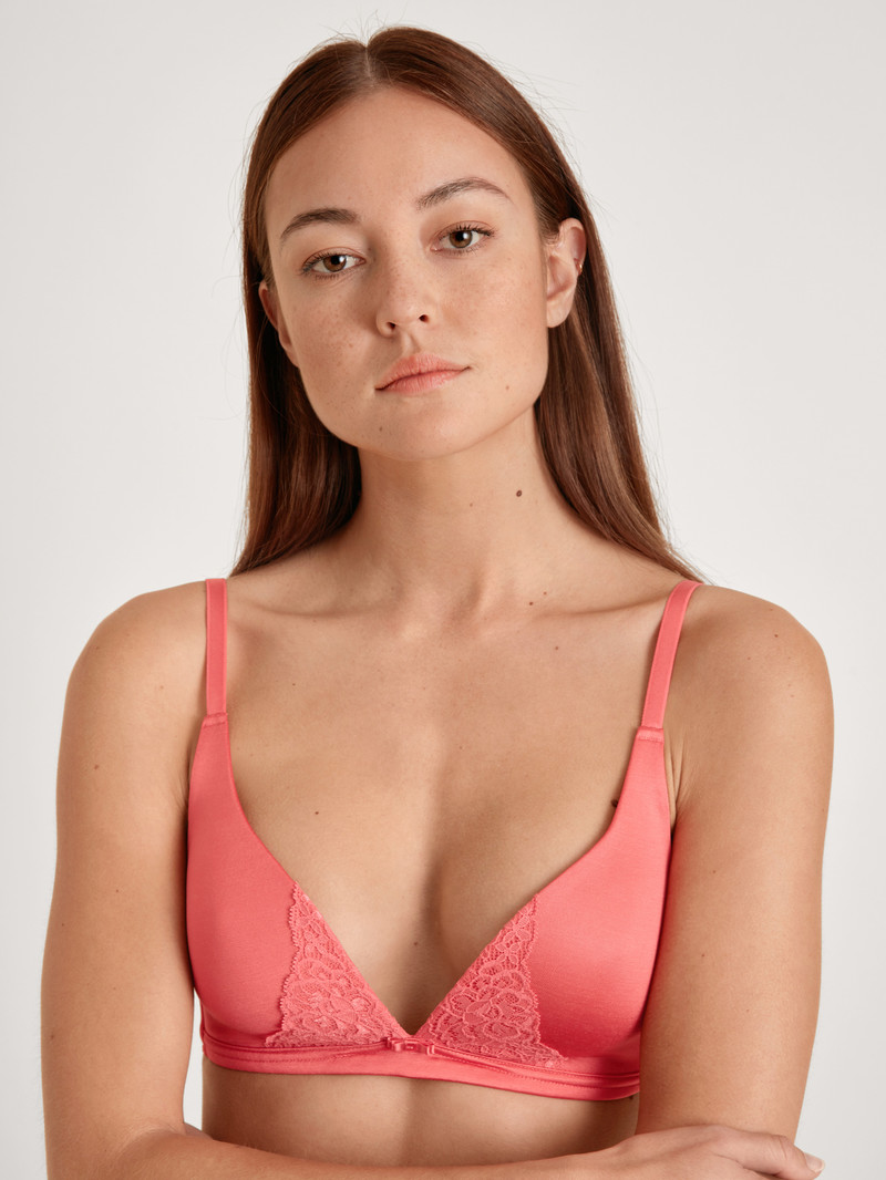 Calida Sensual Secrets Soft Bra Unterwäsche Damen Rosa | 89417-EVPG