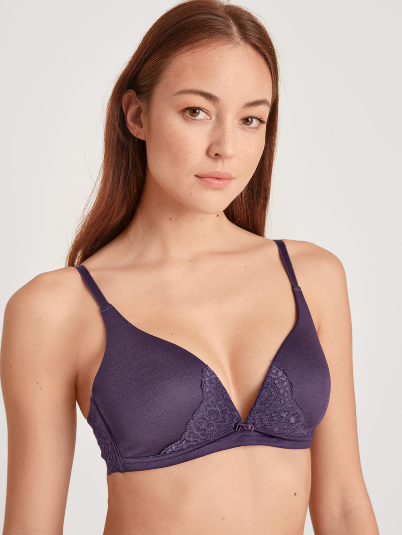 Calida Sensual Secrets Soft Bra Unterwäsche Damen Nightshade | 49073-ZNUC