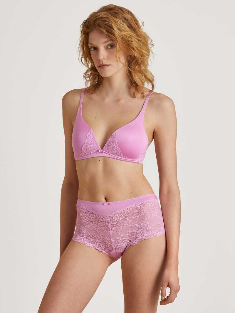 Calida Sensual Secrets Soft Bra Unterwäsche Damen Rosa | 97210-FHTU