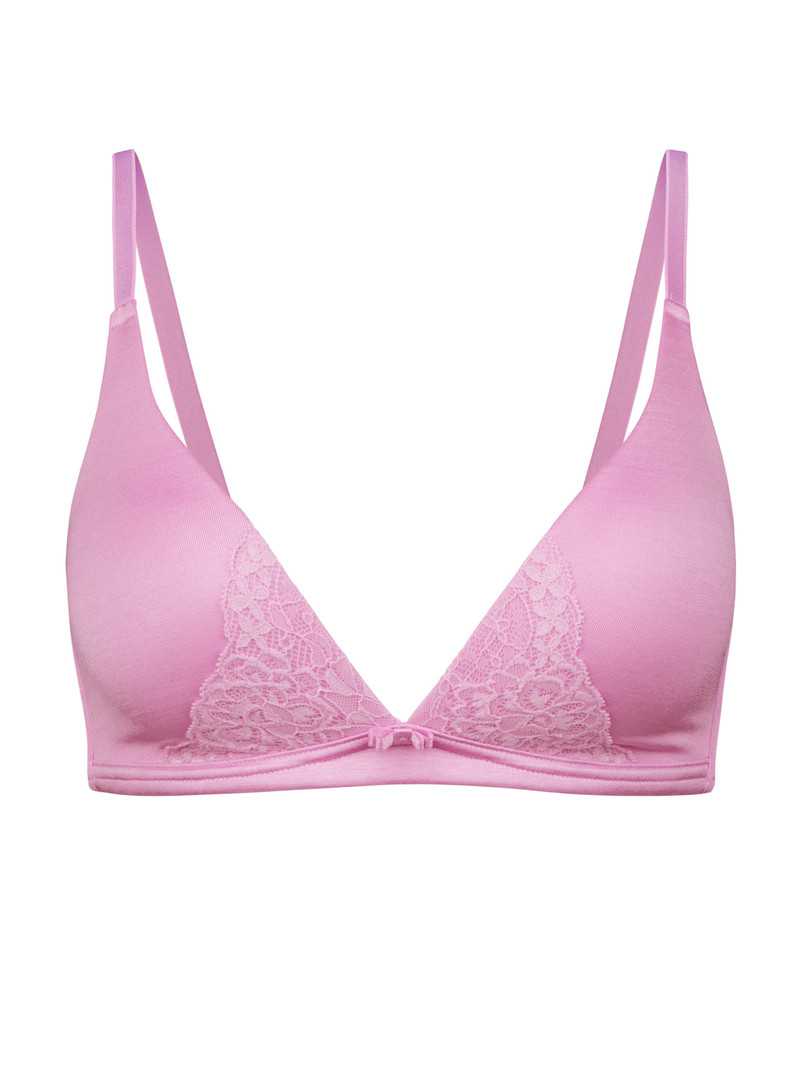 Calida Sensual Secrets Soft Bra Unterwäsche Damen Rosa | 97210-FHTU