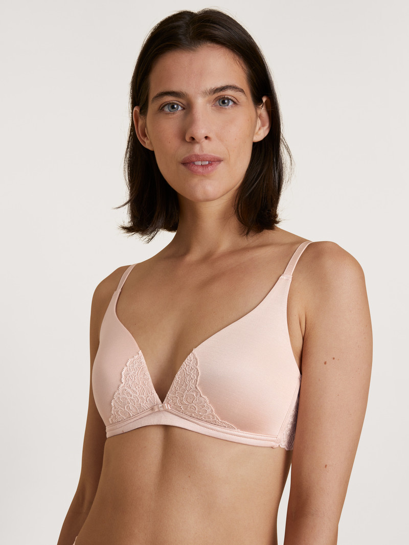 Calida Sensual Secrets Soft Bra Unterwäsche Damen Rosa | 24576-TBIE