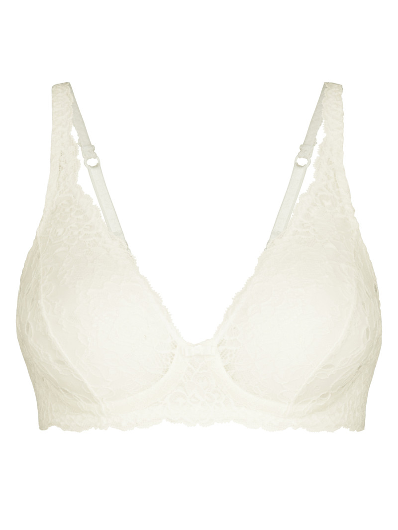 Calida Sensual Secrets Soft Non-wired Bra Unterwäsche Damen Alabaster Crème | 18573-PLOF