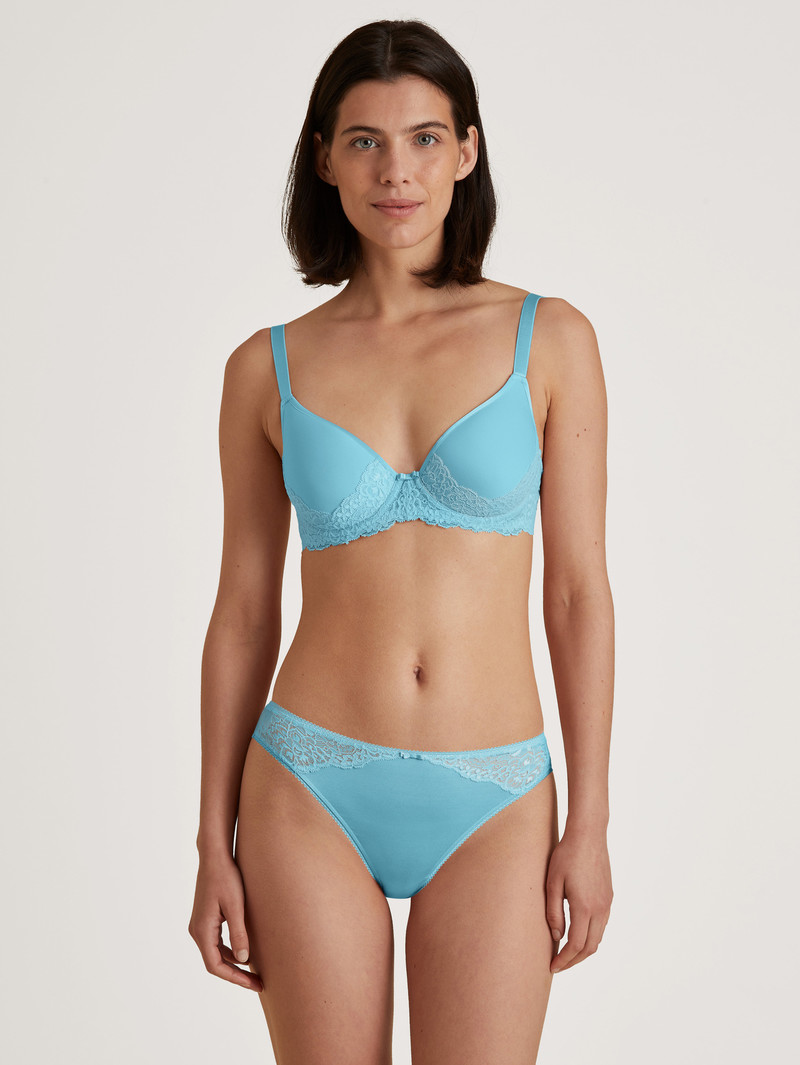 Calida Sensual Secrets Spacer Bra Unterwäsche Damen Blau | 93274-UCQP