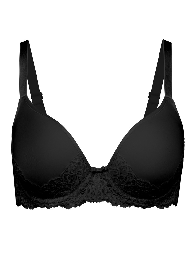 Calida Sensual Secrets Spacer Bra Unterwäsche Damen Schwarz | 06815-IDEQ