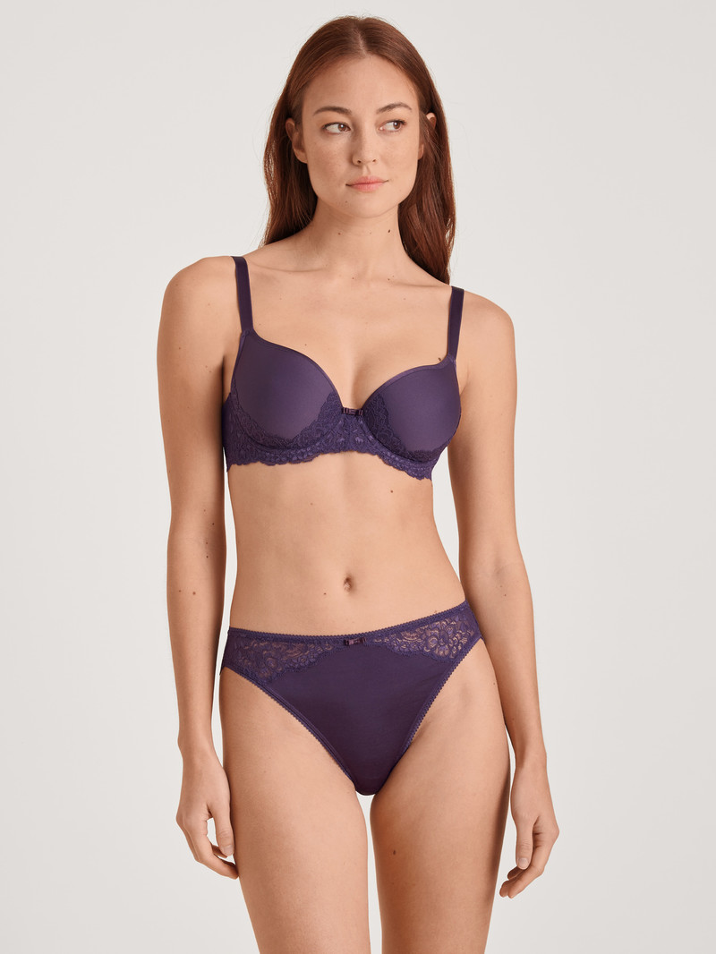 Calida Sensual Secrets Spacer Bra Unterwäsche Damen Nightshade | 54923-BNLO