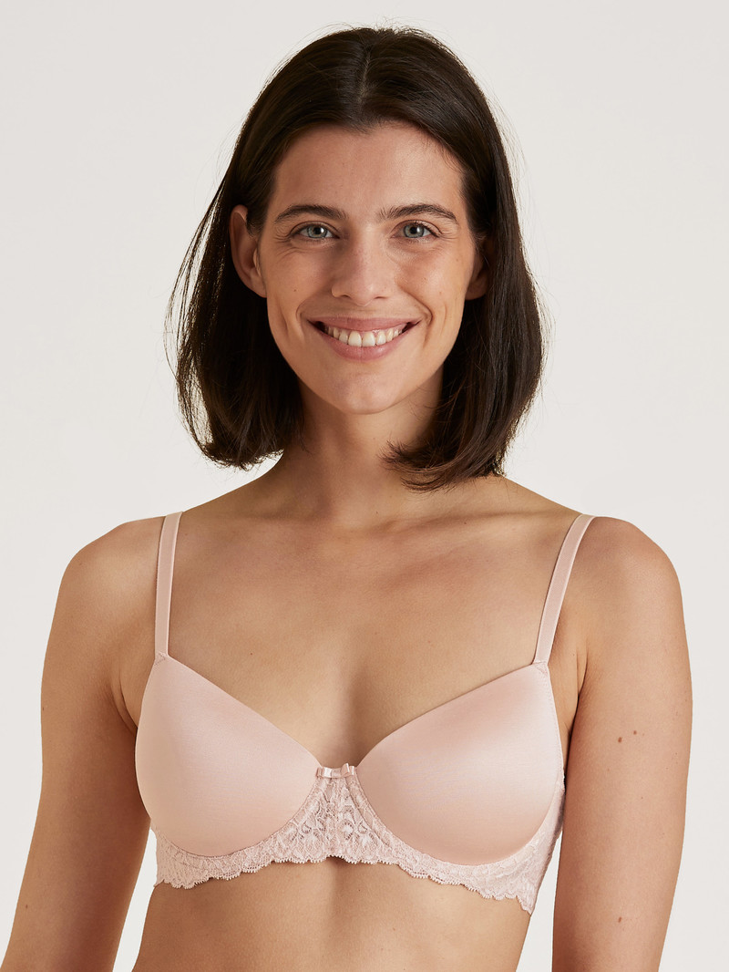 Calida Sensual Secrets Underwired T-shirt Bra With Padding Unterwäsche Damen Rosa | 25813-GEWQ