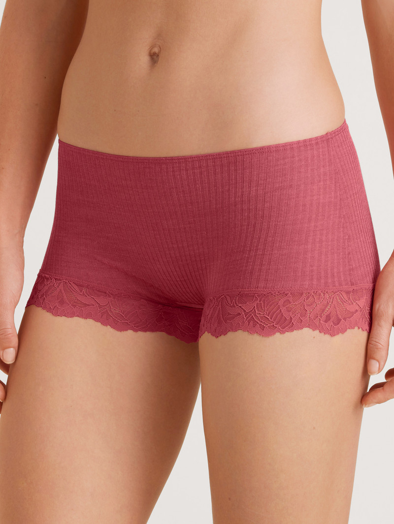 Calida Silky Wool Joy Panty Unterwäsche Damen Rot | 59674-FZCJ