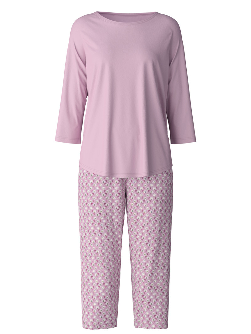 Calida Special 3/4 Pyjama Nachtwäsche Damen New Fragrant Lilac | 57642-IXAF