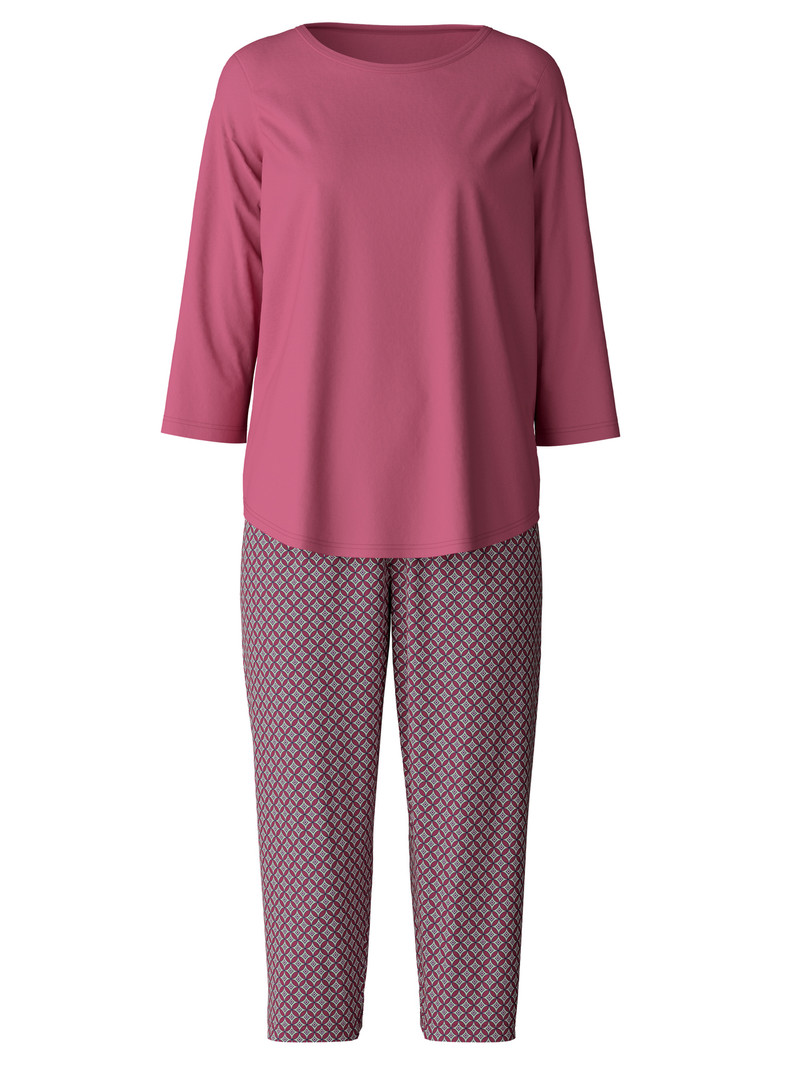 Calida Special 3/4 Pyjama Nachtwäsche Damen Rot | 20591-INKQ