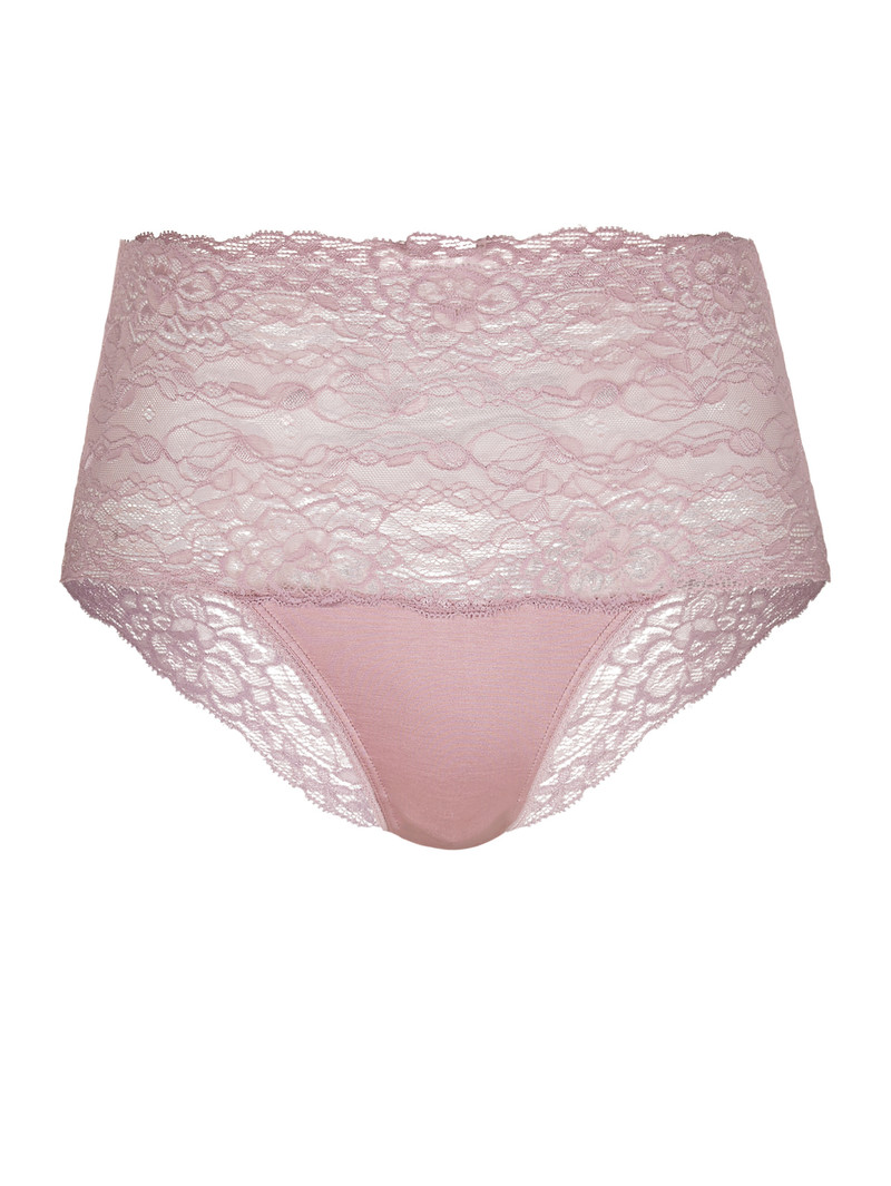 Calida Special Brief With Lace, High Waist Unterwäsche Damen Mauve Shadow | 18527-KHYA