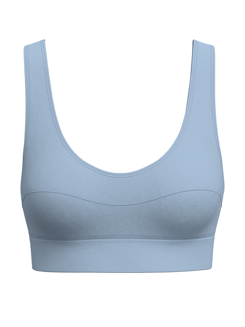 Calida Special Bustier Unterwäsche Damen Blau | 08764-TEIF