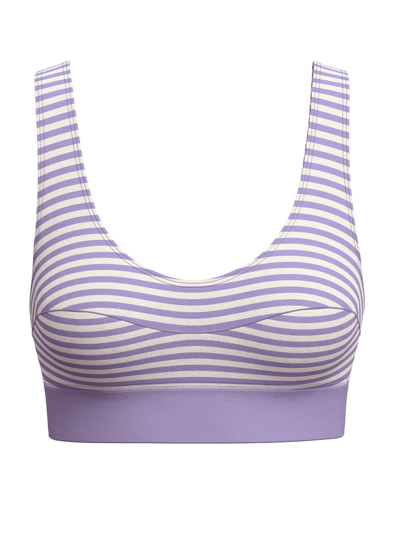 Calida Special Bustier Yoga Damen Blau | 40285-HGVL