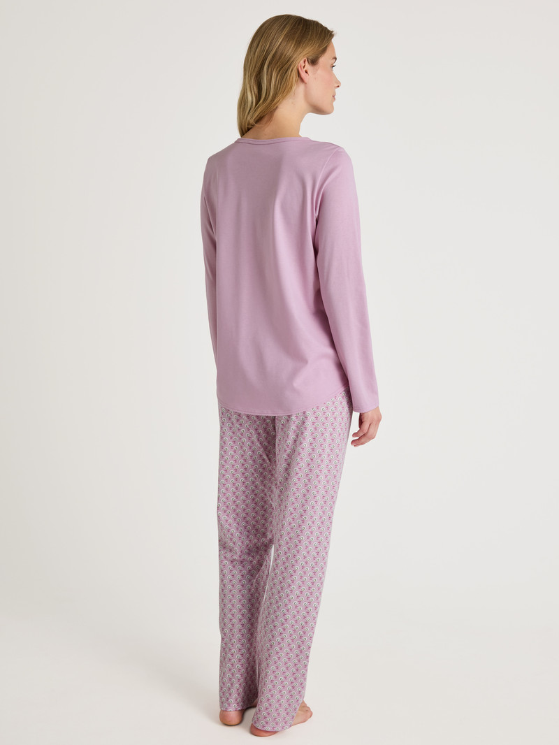 Calida Special Pyjama Nachtwäsche Damen New Fragrant Lilac | 60743-KQIX