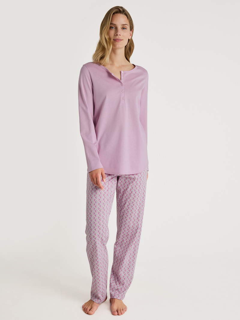 Calida Special Pyjama Nachtwäsche Damen New Fragrant Lilac | 60743-KQIX