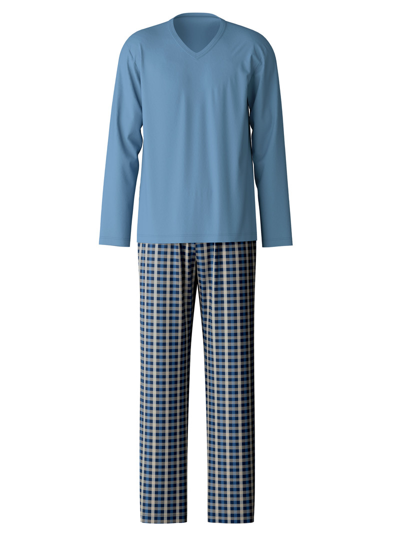 Calida Special Pyjama Nachtwäsche Herren Blau | 63124-ZEYF