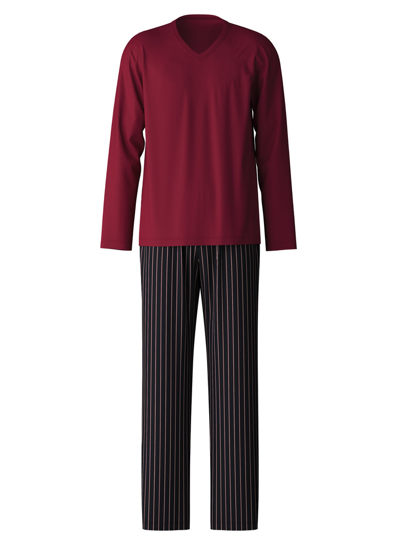 Calida Special Pyjama Nachtwäsche Herren Rot | 29804-KUWA