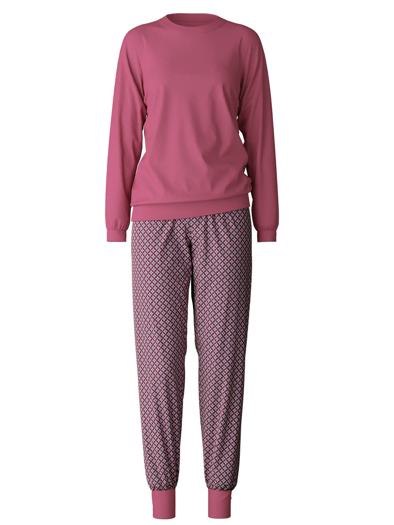 Calida Special Pyjama With Cuff Nachtwäsche Damen Rot | 67038-IACS