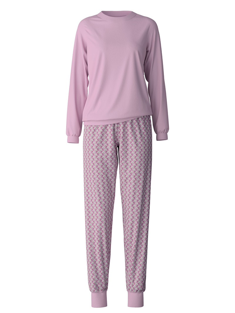 Calida Special Pyjama With Cuff Nachtwäsche Damen New Fragrant Lilac | 70856-XTPY