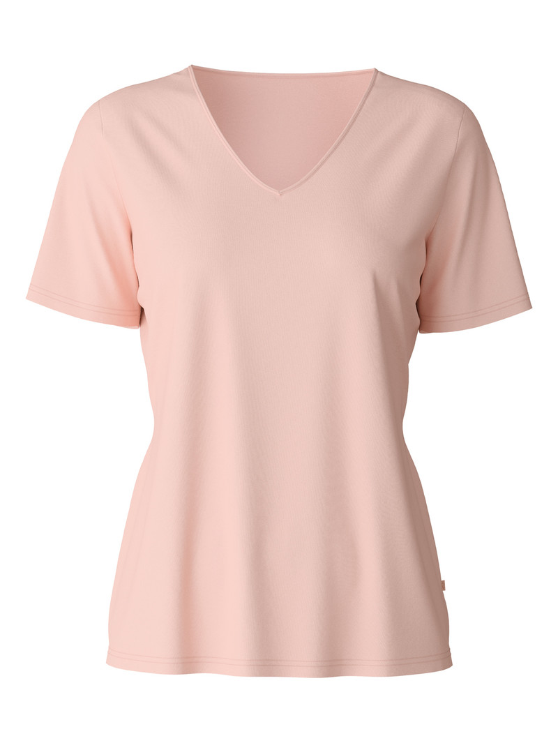 Calida Special Shirt Short Sleeve Loungewear Damen Pearl Blush | 95637-RMFX