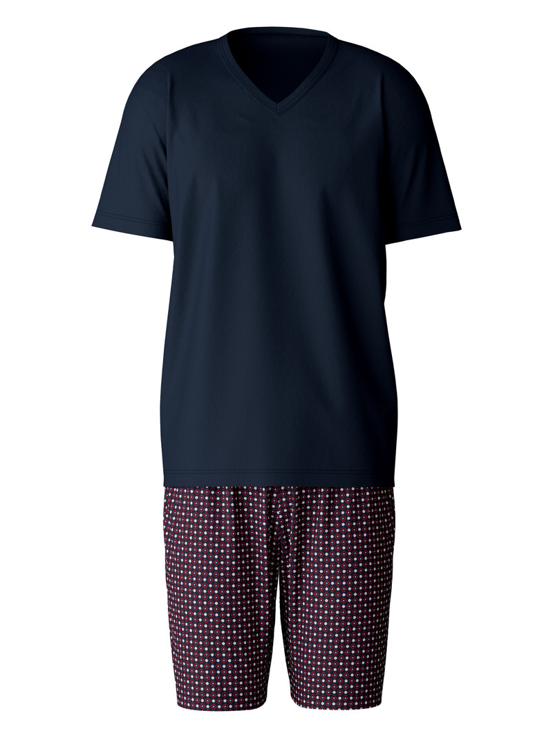 Calida Special Short Pyjama Nachtwäsche Herren Blau | 43718-ZAYC