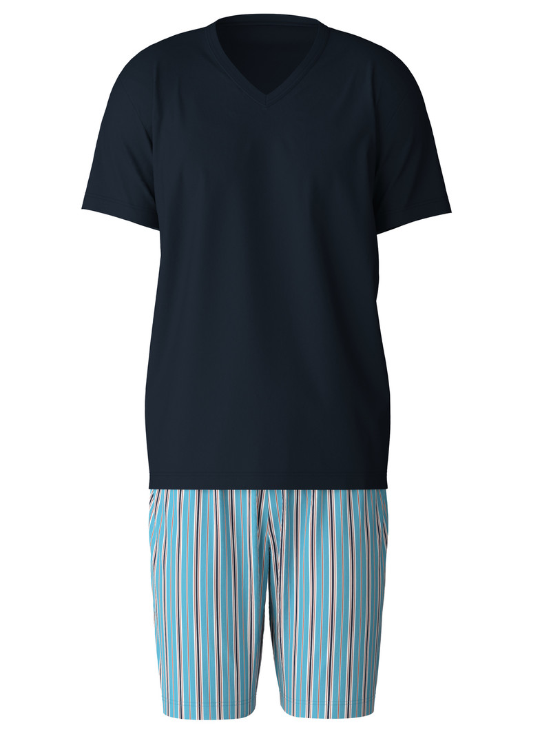 Calida Special Short Pyjama Nachtwäsche Herren Blau | 85394-UBFK