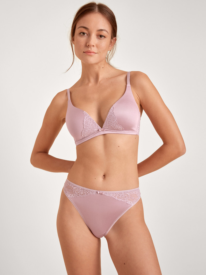 Calida Special Soft Bra Unterwäsche Damen Mauve Shadow | 78534-VTKJ