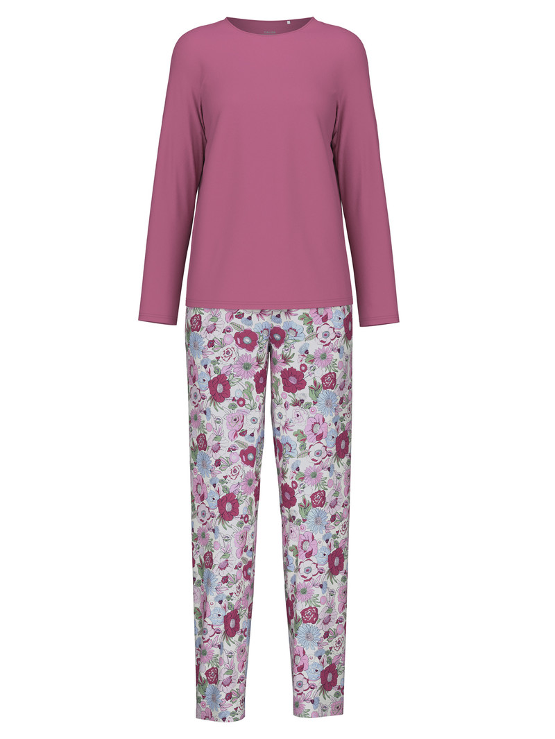 Calida Spring Flower Dreams Pyjama Nachtwäsche Damen Rot | 81203-CQNB