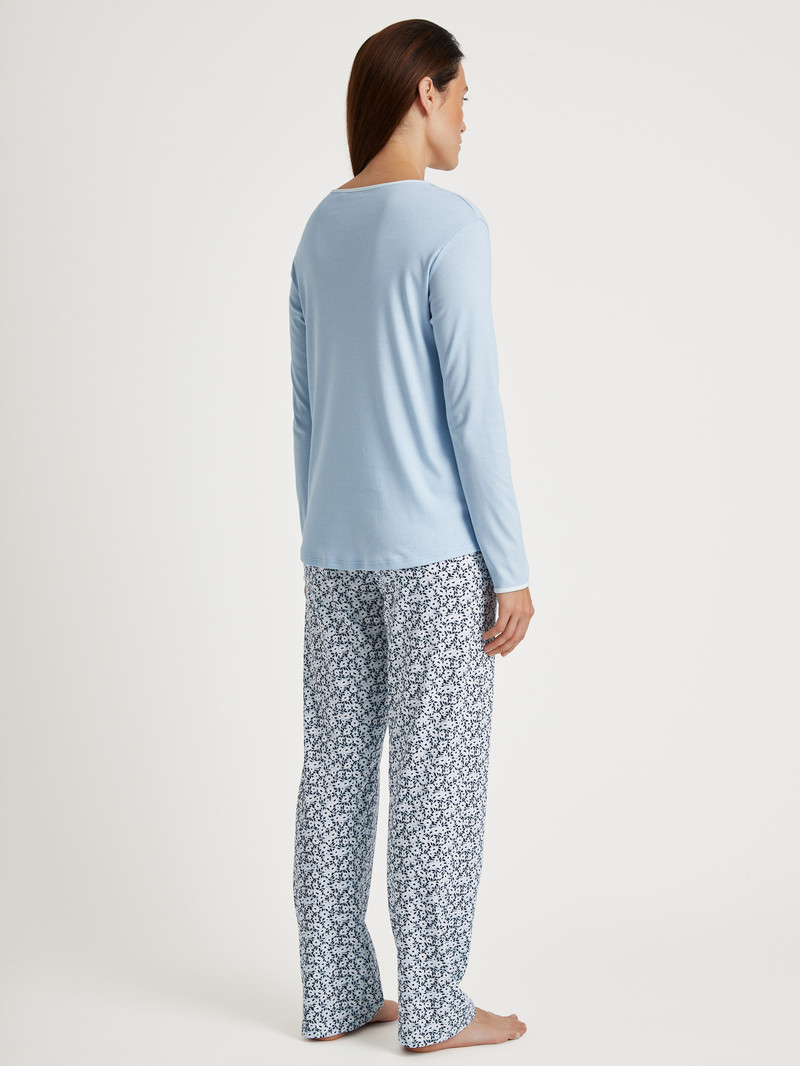 Calida Sweet Dreams Pyjama Nachtwäsche Damen Arctic Ice | 79436-EIXH