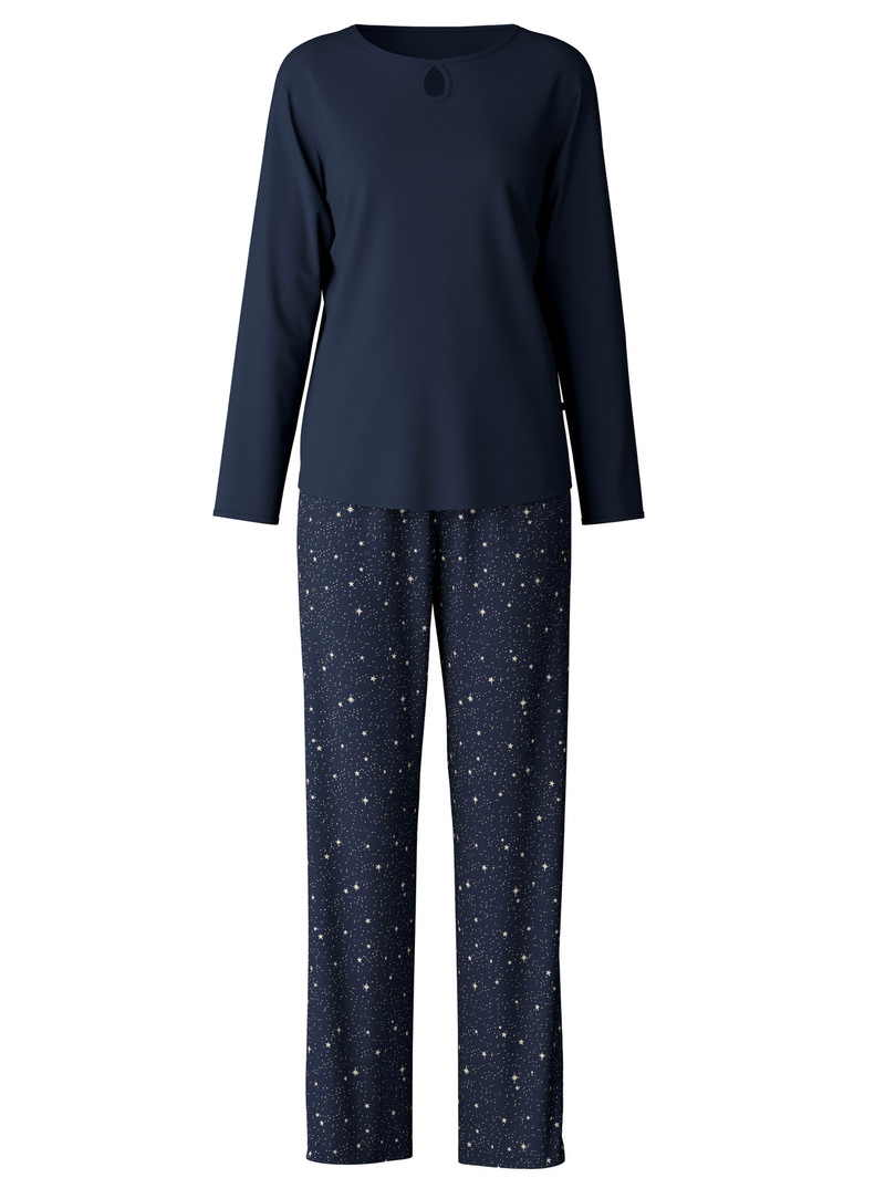 Calida Sweet Dreams Pyjama Nachtwäsche Damen Blau | 30947-IZML