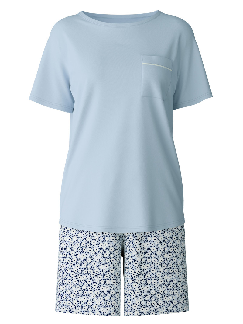 Calida Sweet Dreams Short Pyjama Nachtwäsche Damen Arctic Ice | 53740-PHOJ