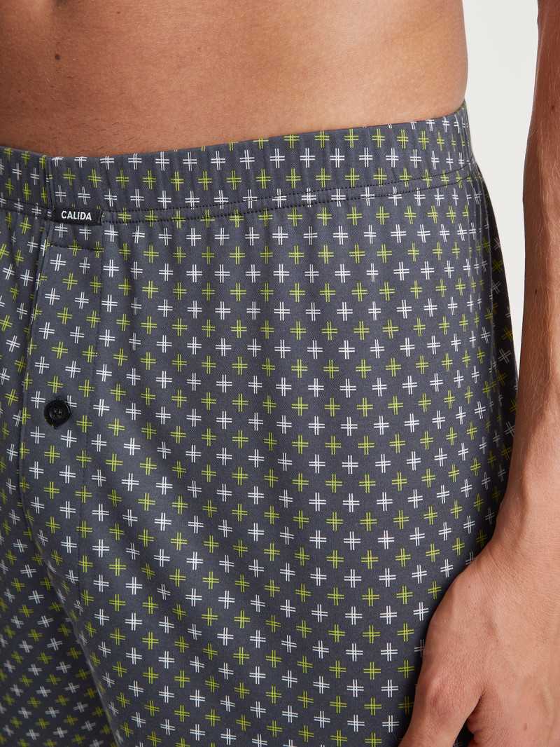 Calida Swiss Edition Boxer Shorts Unterwäsche Herren Anthrazit | 20784-TJDP