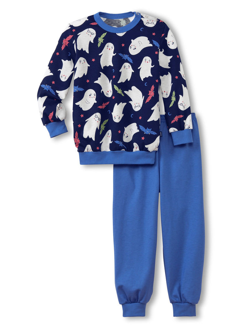 Calida Toddlers Ghost Pyjama With Cuff Pyjama Kinder Tiefes | 24817-QJKG