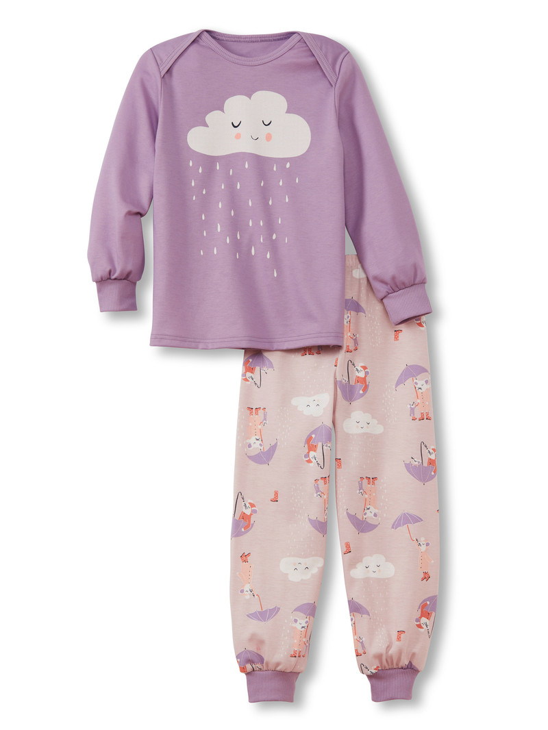 Calida Toddlers Umbrella Pyjama With Cuff Pyjama Kinder Lavendel | 76495-BMRK