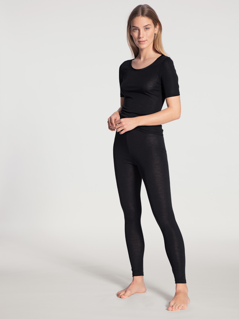 Calida True Confidence Leggings Unterwäsche Damen Ws Schwarz | 80543-OETF